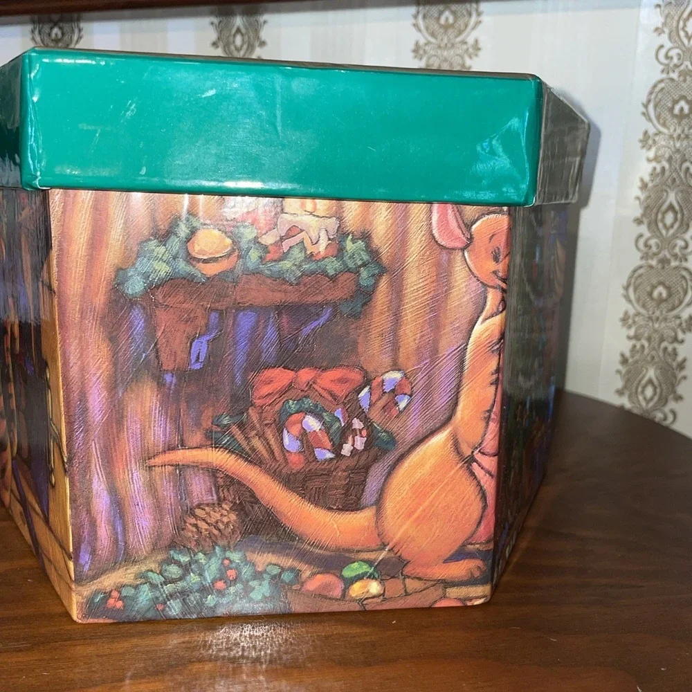 VTG Boxed Disney Winnie the‎ Pooh Season of Song | Set of 14 Ornaments Decoupage
